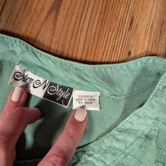 Vintage Step n Style Embroidered Boho Dress - Picture 7 of 8